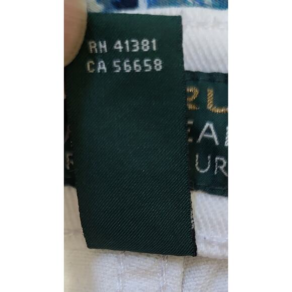 LRL Ralph Lauren Mid Rise Classic Straight Jeans Women's Size 6 White - Picture 12 of 15